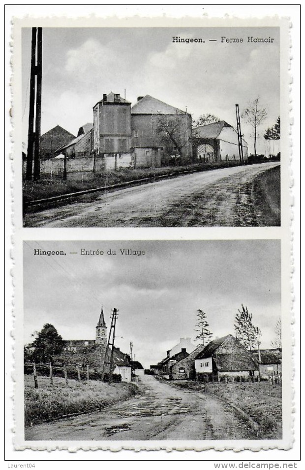 FERNELMONT. HINGEON.  FERME HAMOIR.  ENTREE DU VILLAGE. - Fernelmont