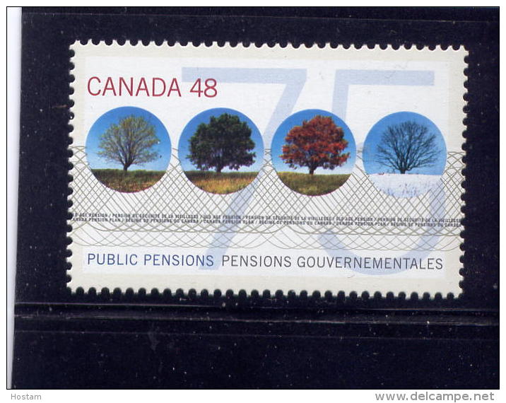 CANADA, 2002  # 1959, PUBLIC PENSIONS: A Tree Depicted In 4 Seasons    MNH - Ungebraucht