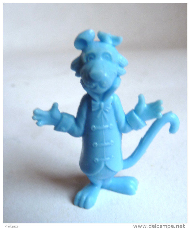 TRES RARE FIGURINE PUBLICITAIRE PEROU HANNA BARBERA 04 Monochrome Bleu - Pas Dunkin - Autres & Non Classés