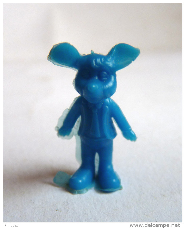 FIGURINE PUBLICITAIRE PRIME Espagnole     - Souris Monochrome Bleu Pas Dunkin - Autres & Non Classés