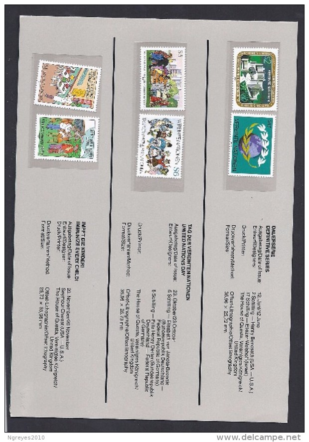 150026065  ONU  YVERT  AÑO  1987  **/MNH  (CUADERNILLO) - Booklets