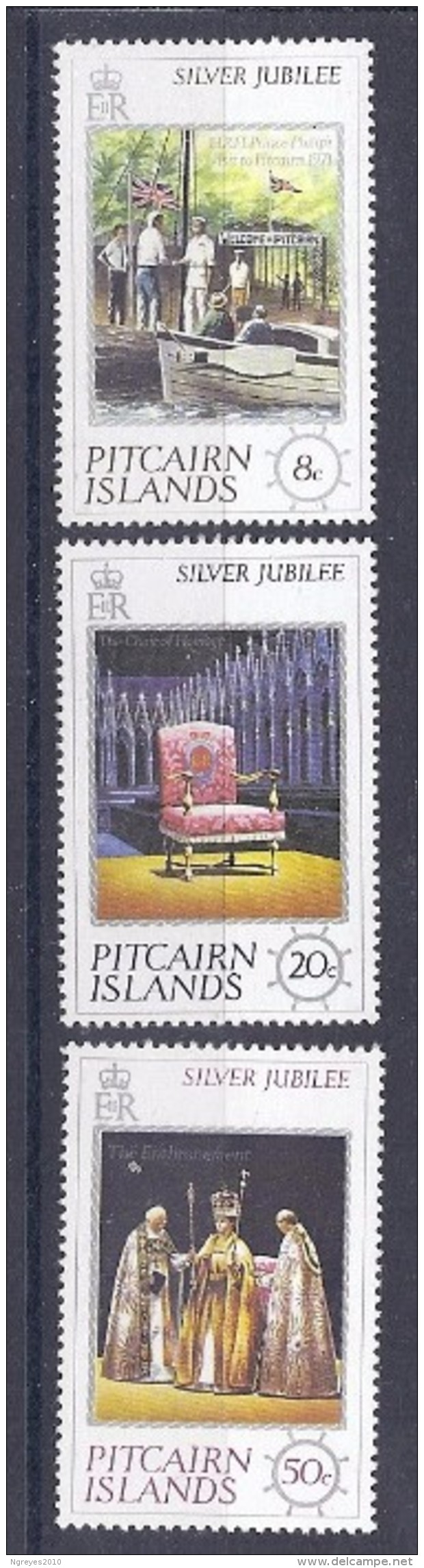 150026102  PITCAIRN  YVERT  Nº  158/60  **/MNH - Islas De Pitcairn