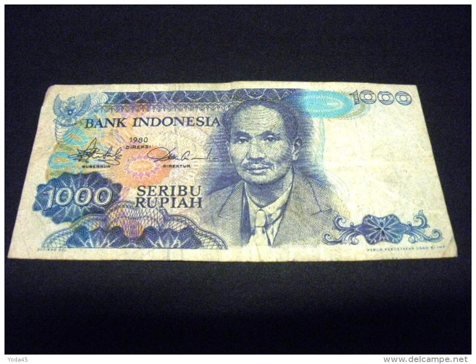 INDONESIE  1000 Rupiah 1980,pick KM N° 119,INDONESIA - Indonésie