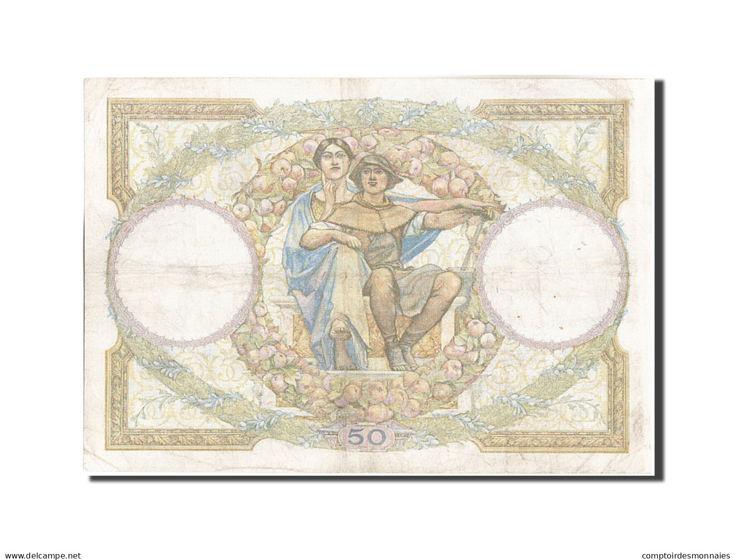 Billet, France, 50 Francs, 50 F 1927-1934 ''Luc Olivier Merson'', 1933 - 50 F 1927-1934 ''Luc Olivier Merson''