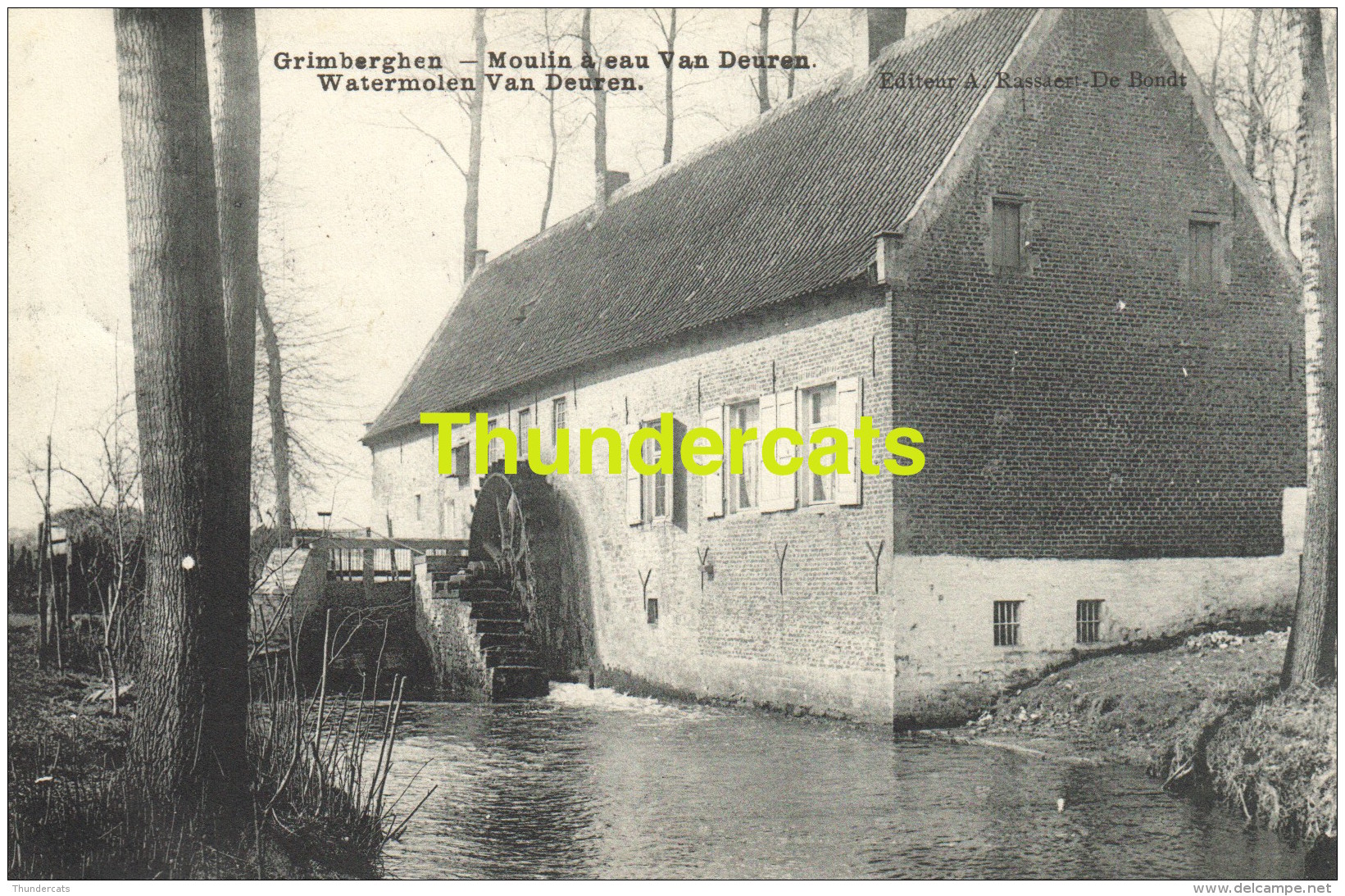 CPA GRIMBERGEN GRIMBERGHEN MOULIN A EAU VAN DEUREN WATERMOLEN VAN DEUREN - Grimbergen