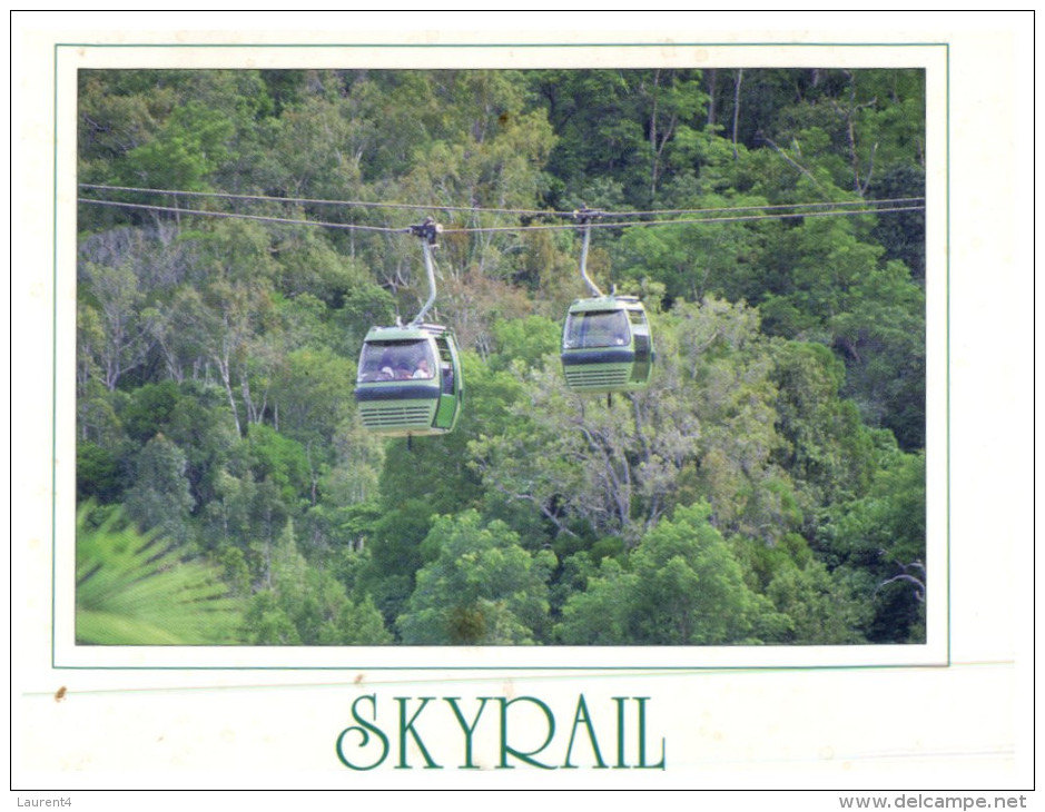 (241) Australia - (postcard With Stamp) - QLD- Skyrail (near Cairns) - Cairns