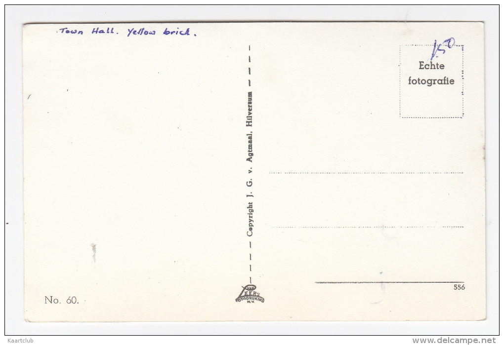 Hilversum - Raadhuis  - (Noord-Holland / Nederland) - Hilversum