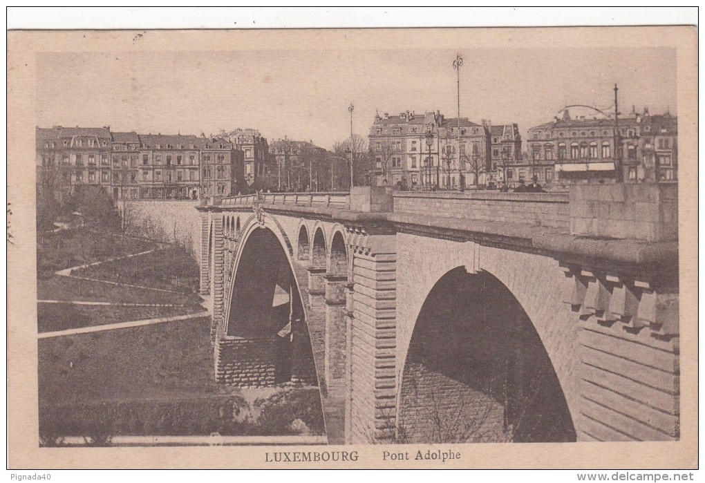 G , Cp , LUXEMBOURG-VILLE , Pont Adolphe - Luxembourg - Ville