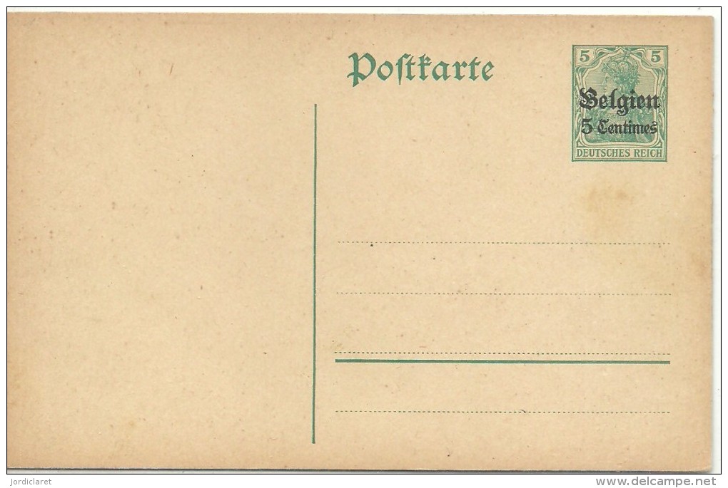 POSTKARTE - German Occupation