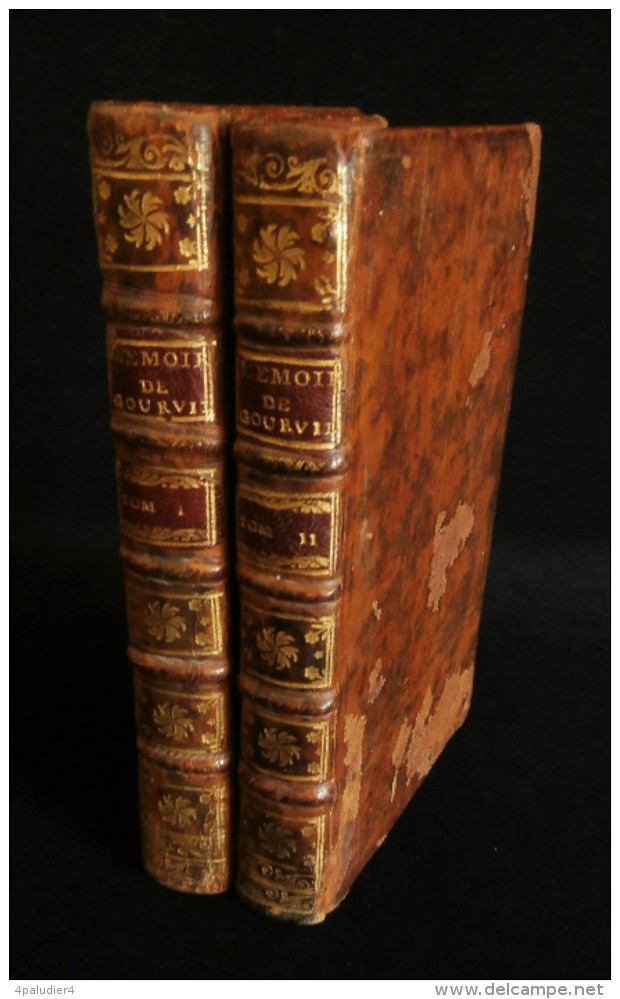 ( Louis XIV ) MEMOIRES DE MONSIEUR DE GOURVILLE ( Jean HERAULT Sieur De GOURVILLE) 1724 2 Tomes - 1701-1800