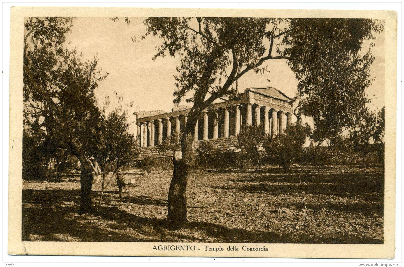 P.955  AGRIGENTO - Girgenti - Tempio Della Concordia - Agrigento