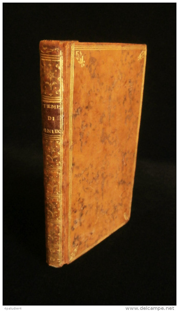 ( LE TEMPLE DE GNIDE ) IL TEMPIO DI GNIDO ( MONTESQUIEU ) 1767 édition Bilingue Français Italien - 1701-1800