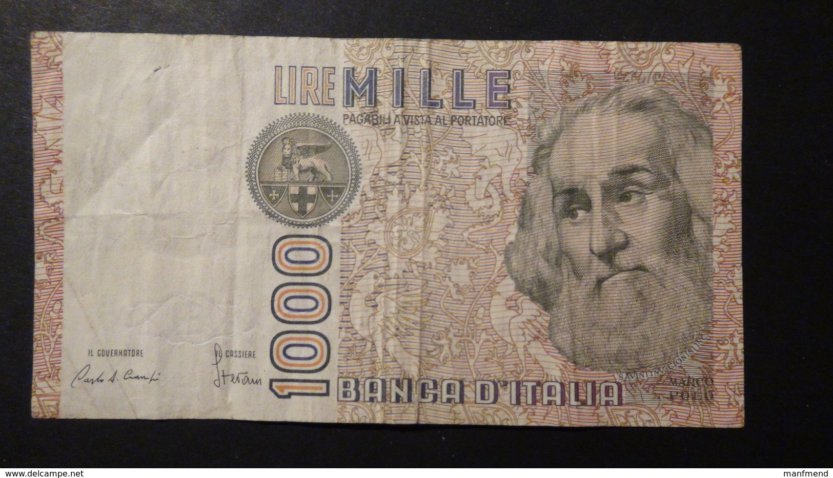 Italy - 1984 - P109a.3 - 1000 Lire - VF - Look Scans - 1.000 Lire