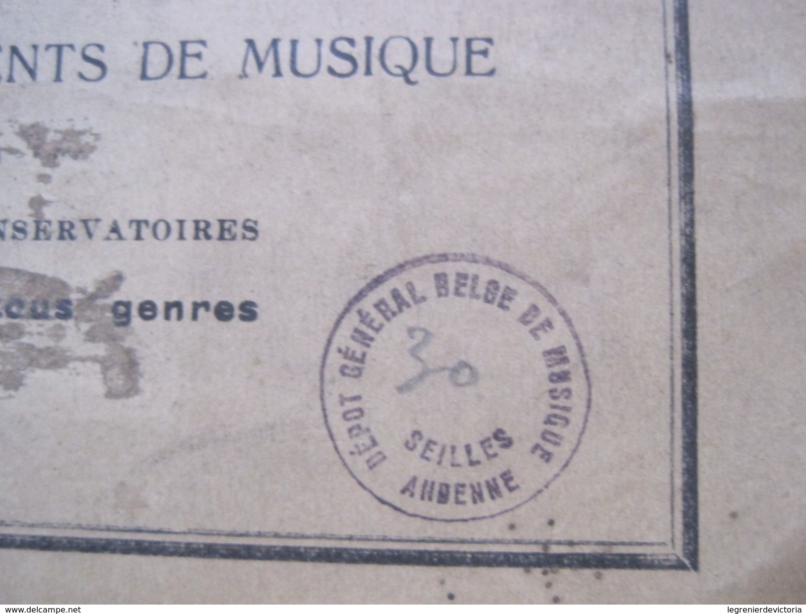 T16 / Sivry-Rance - Corps Des Pompiers De Rance - Méthode Pour Clairon D' Ordonnance - Cpl Chef Malcotte Luc - Partitions Musicales Anciennes