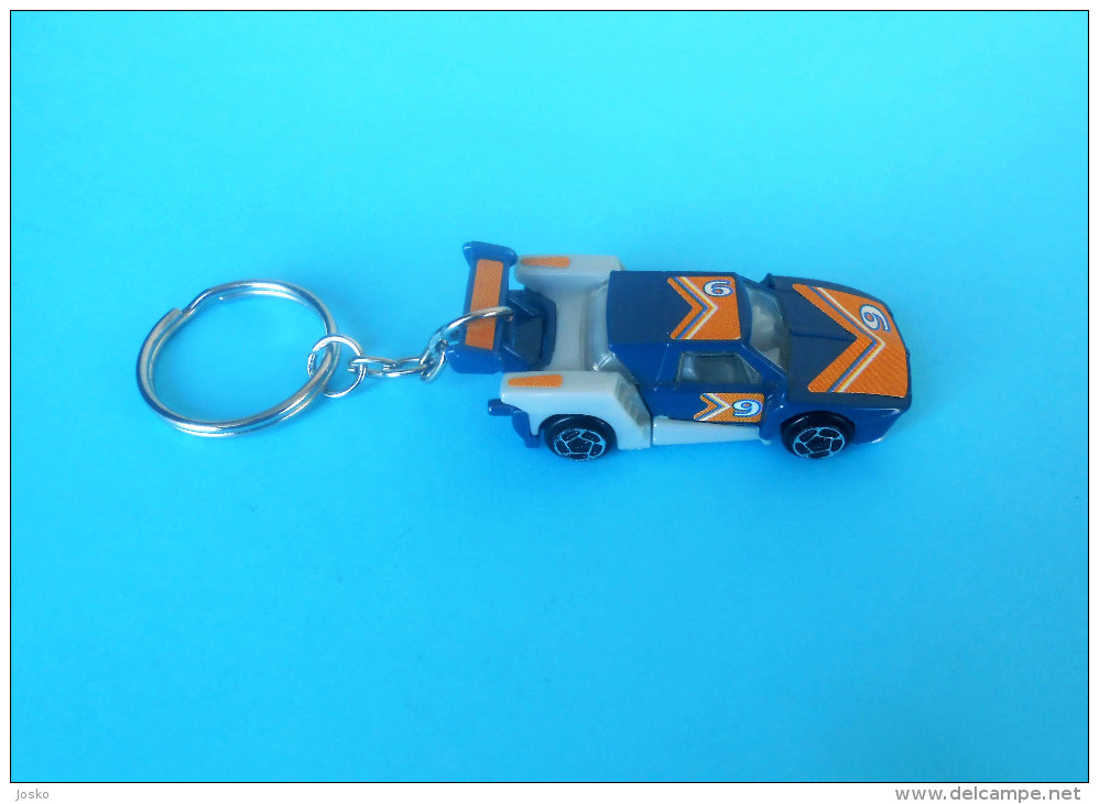 RACING CAR - Kinder NV 080 ... Car Automobile Automobil Keychain Key-ring Porte-clés Schlüsselring Anello Portachiavi - Schlüsselanhänger