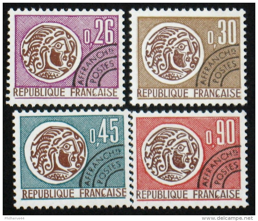 N° PREO 130 à 133 Neuf N** TTB Cote 4,5€ - 1964-1988