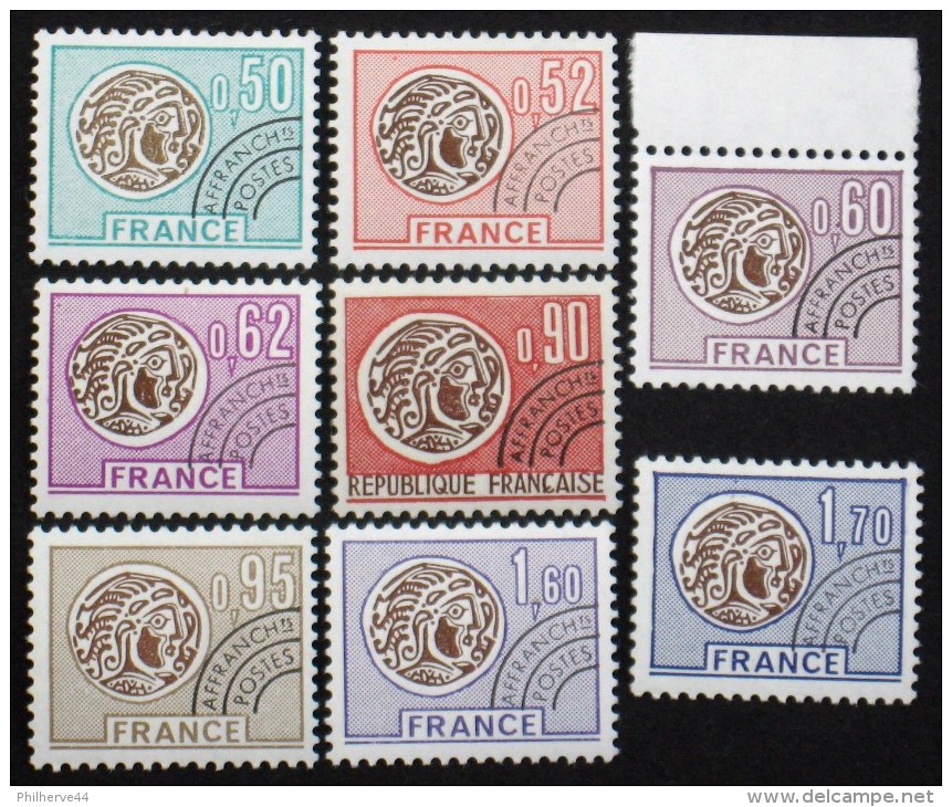 N° PREO 138 à 145 Neuf N** TTB Cote 15€ - 1964-1988