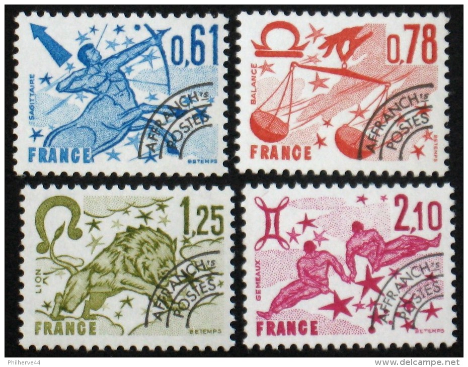 N° PREO 154 à 157 Neuf N** TTB Cote 4€ - 1964-1988