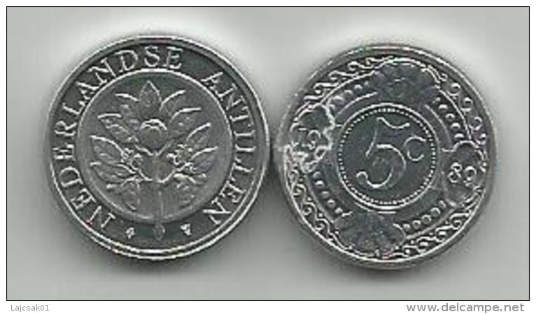 Netherland Antilles 5 Cent 1989. UNC - Antillas Neerlandesas