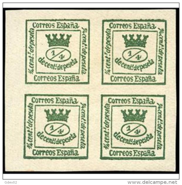 ES130STV-LFT***130BL4.España.Spain. Espagne.Reina .CORONA MURAL .1873.(Ed 130**)  Sin  Charnela - Unused Stamps