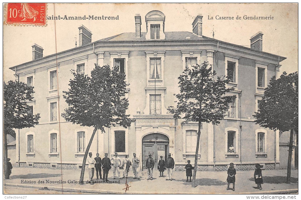 18-SAINT-AMAND-MONTROND - LA CASERNE DE GENDARMERIE - Saint-Amand-Montrond