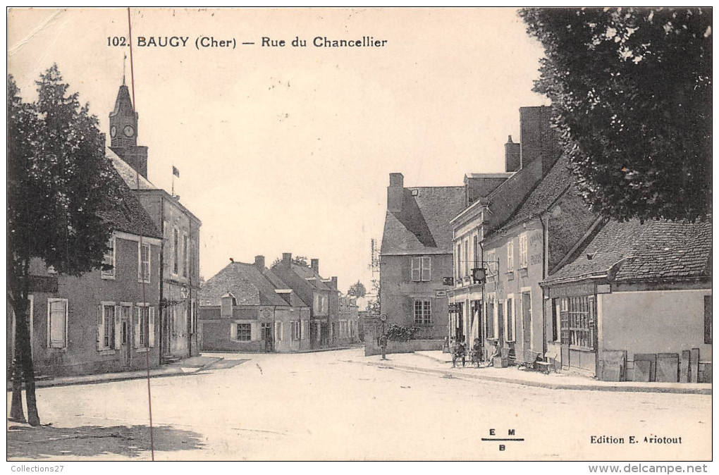 18-BAUGY- RUE DE CHANCELLIER - Baugy