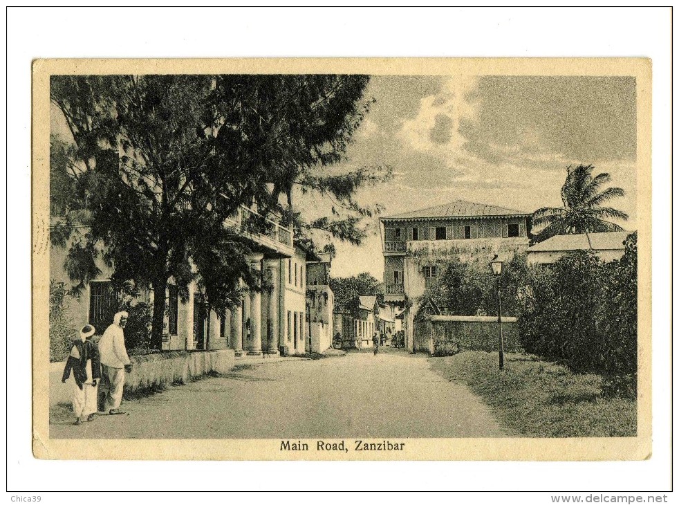 17968    -   Zanzibar    -    Main Road - Tanzania