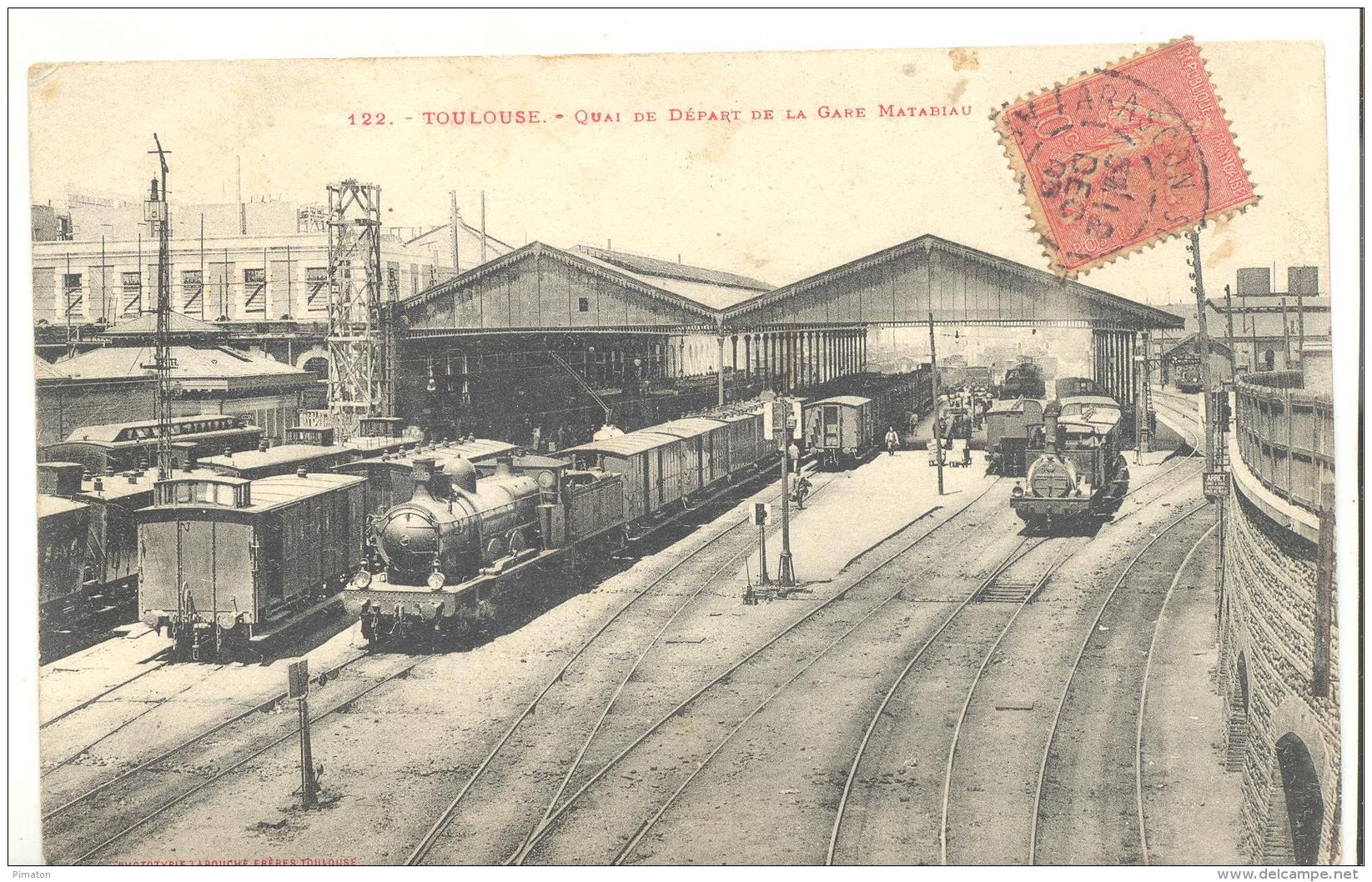 TOULOUSE - Quai De Départ De La Gare Matabiau - Non Classés