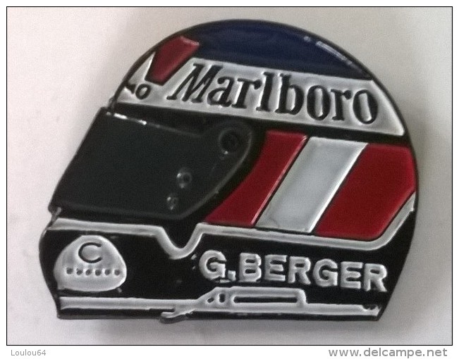 Pin´s -  Marlboro - G. Berger - - F1