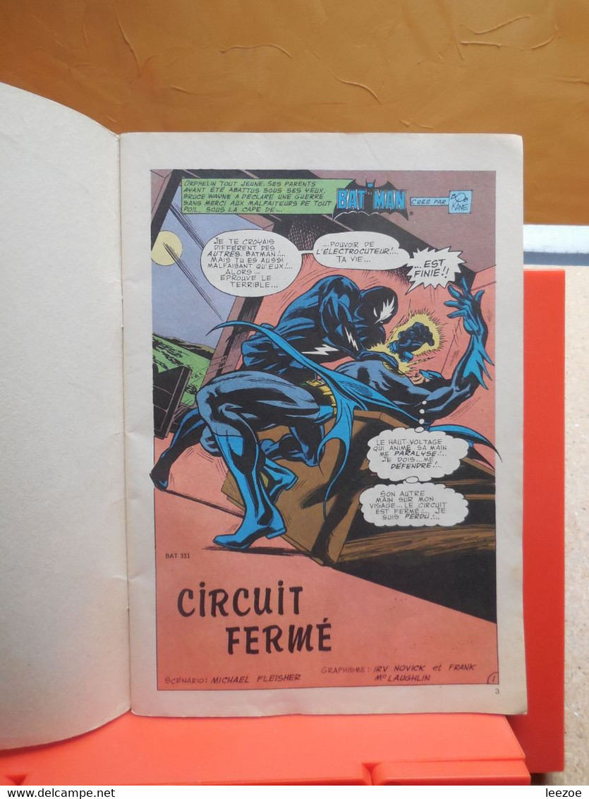 BD Batman Poche : N° 41, SPECIAL HIVER : Circuit Fermé - Batman