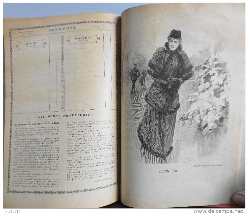 GRAND AGENDA ILLUSTRE pour l'année 1894 - GRANDS MAGASINS AU PRINTEMPS ALAIS (Gard) - Catalogue de Vente - En l'Etat