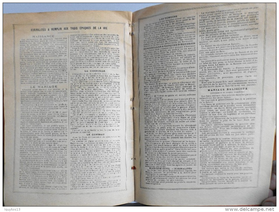 GRAND AGENDA ILLUSTRE pour l'année 1894 - GRANDS MAGASINS AU PRINTEMPS ALAIS (Gard) - Catalogue de Vente - En l'Etat