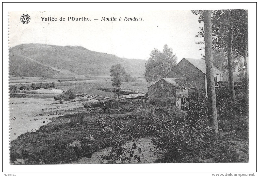 Vallée De L'ourthe Moulin à Rendeux G Hermans Bon état Rare - Rendeux
