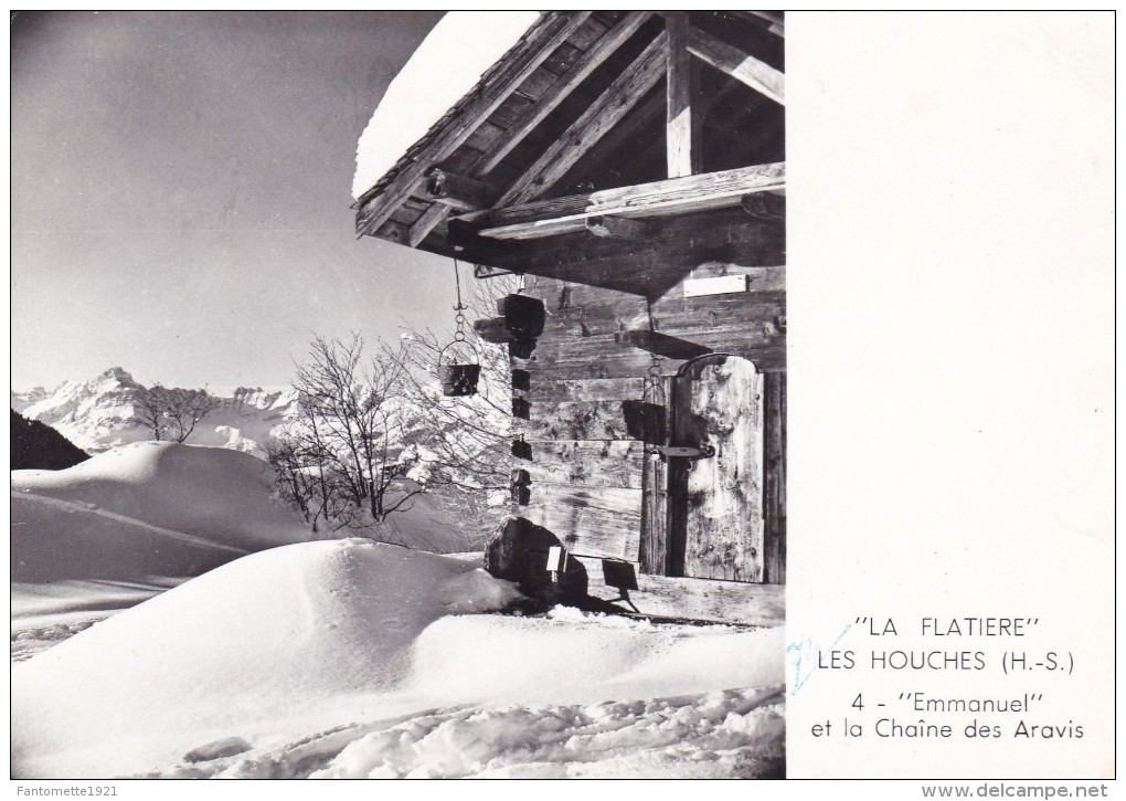 LES HOUCHES  'LA FLATIERE" "EMMANUEL ET LA CHAINE DES ARAVIS" (dil275) - Les Houches