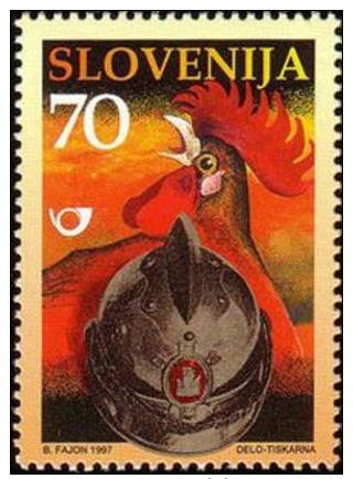 Slovenia 1997 -  Fire Fighting (70 SIT)  MNH Michel 189 - Slovenia