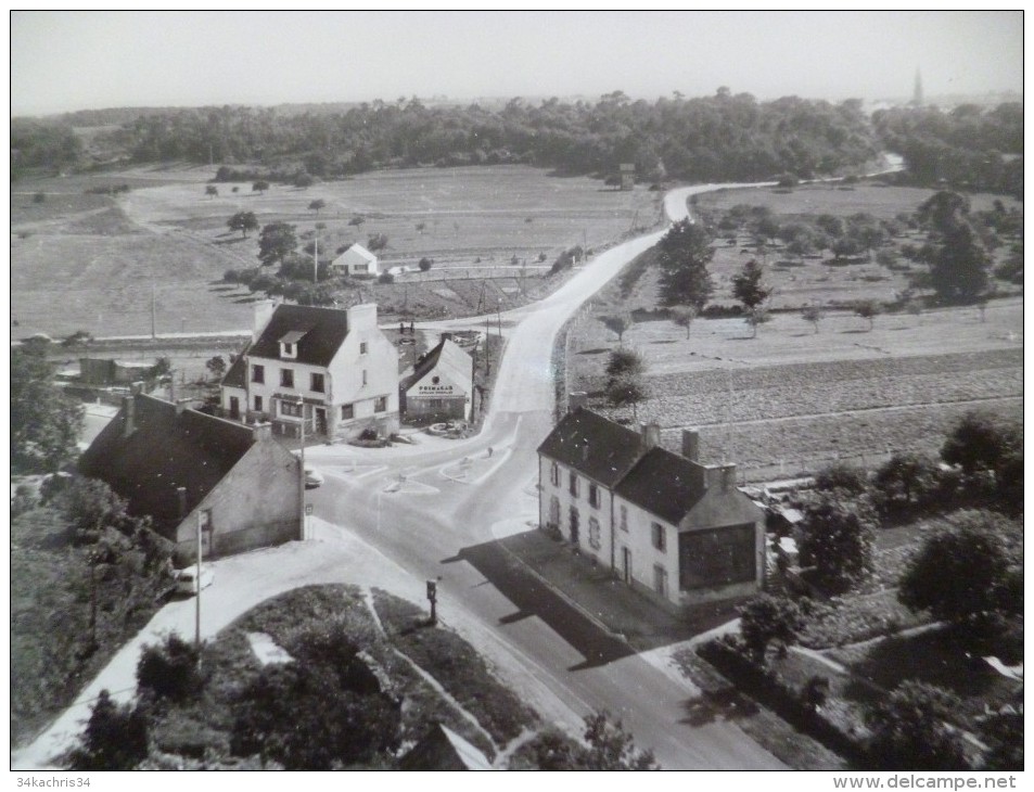 CPSM 56 Morbihan En Avion Au Dessus De Guidel Vue Panoramique - Guidel