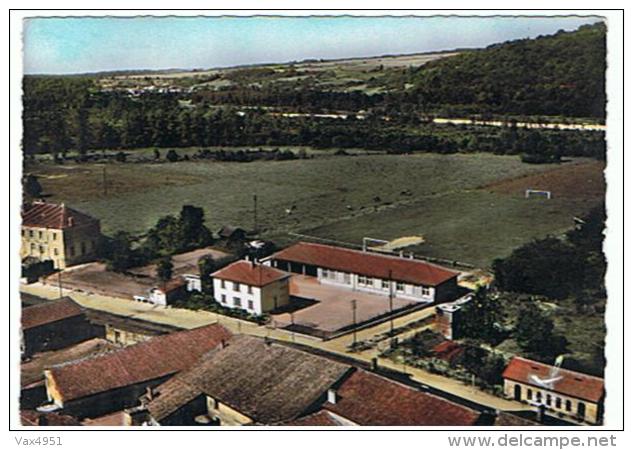 EN AVION AU DESSUS DE RACHECOURT  LE GROUPE SCOLAIRE   ***   SUPERBE   A   SAISIR  ***** - Autres & Non Classés