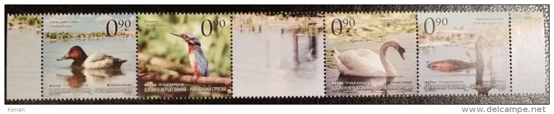 Bosnia And Herzegovina, Republic Of Srpska, 2011, Mi: 531/34 (MNH) - Swans