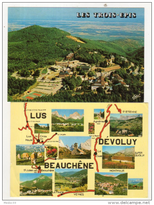 Lot De 100 Cpm De France,(Paysages,Ville,Montagne,etc....) - 100 - 499 Cartes