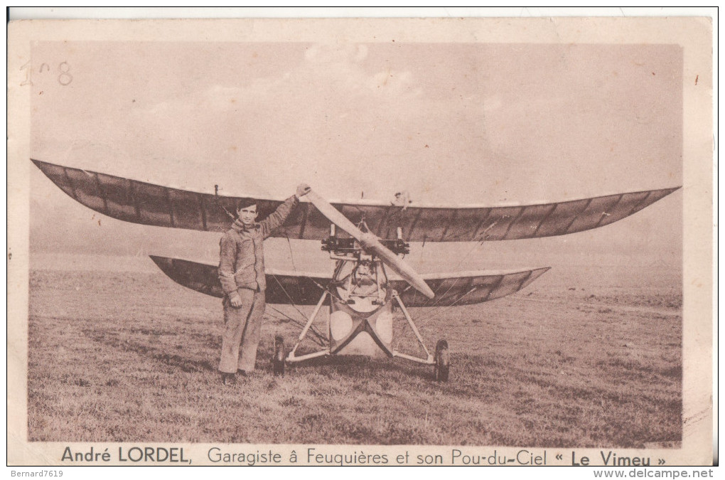 80  Feuquieres En Vimeu  Andre Lordel Garagiste Et Son  Pou Du Ciel Le Vimeu - Feuquieres En Vimeu