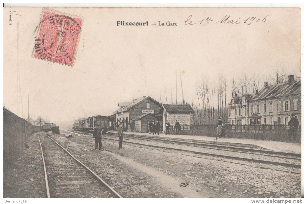 80  Flixecourt La Gare - Flixecourt