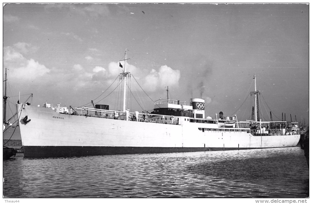 ¤¤  -  Carte-Photo Du Bateau De Commerce " MOSSHILL "   -  Cargo   -  ¤¤ - Tankers