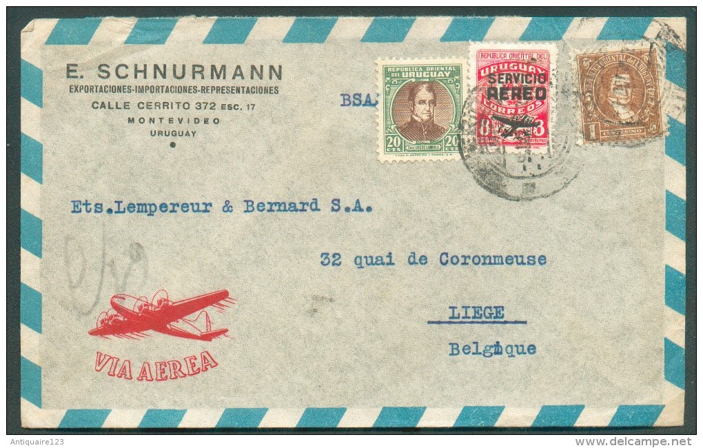 Airmail Cover From VENEZUELA To Belgiun - 11388 - Venezuela