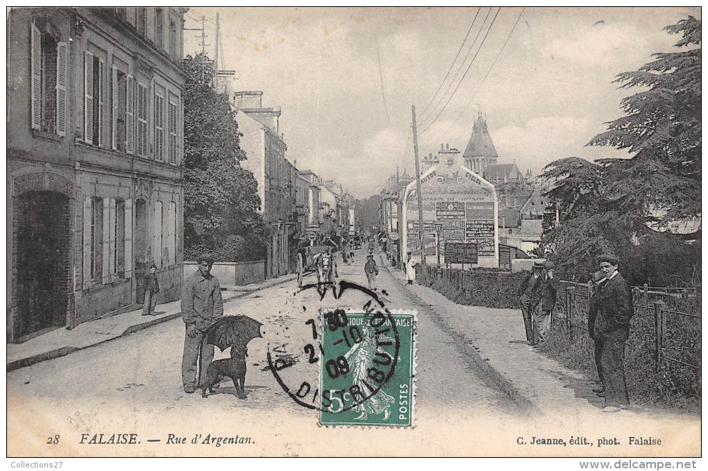 14-FALAISE- RUE D'ARGENTAN - Falaise