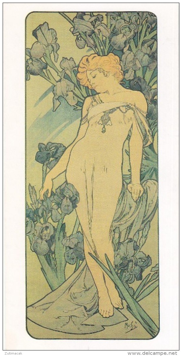 Alphonse Mucha - The Iris - Mucha, Alphonse