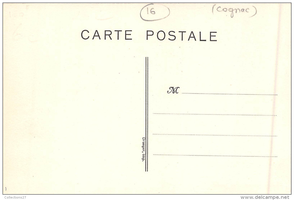 16-COGNAC- MARTELL, J ET F -MISE EN BOUTEILLES - Cognac