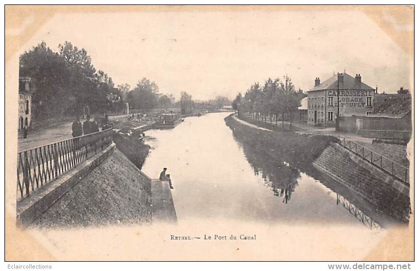 Rethel   08      Port Du Canal - Rethel