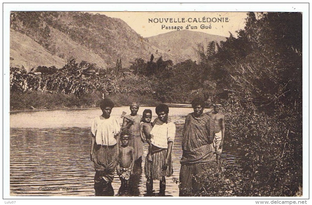 Nouvelle Calédonie    Passage D'un Gué  1938 - Océanie