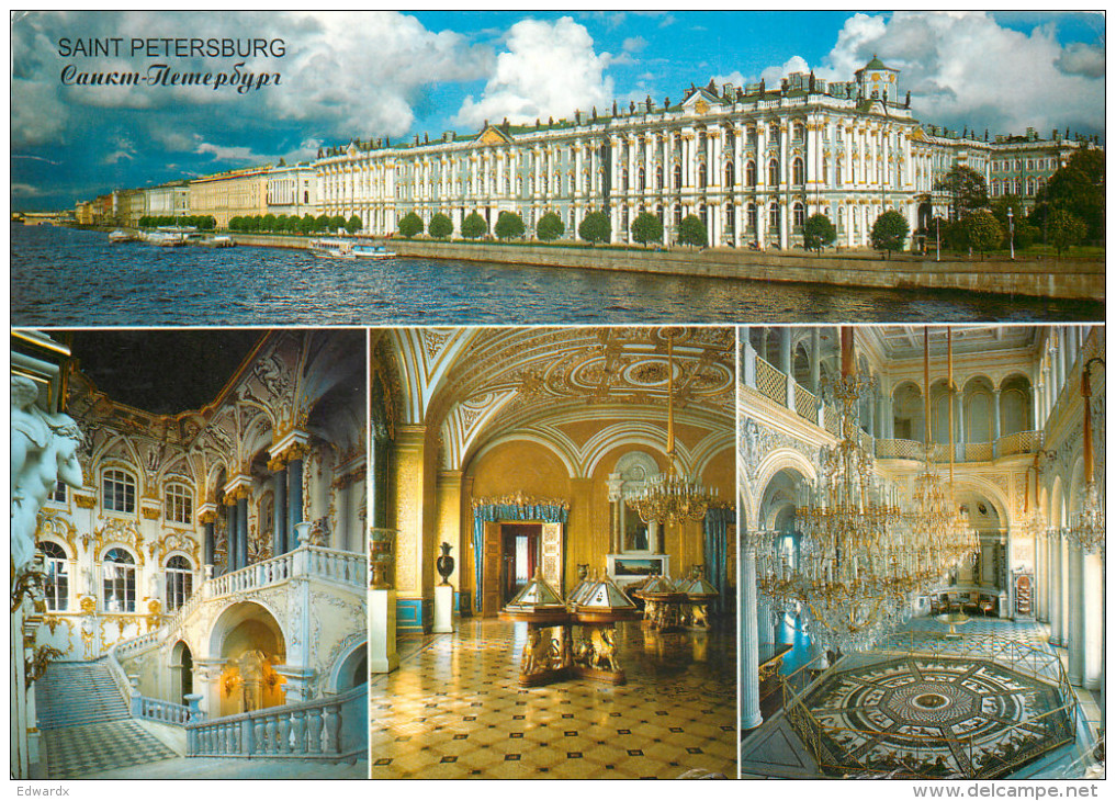 St Petersburg, Russia Postcard Posted 2001 Stamp - Russie