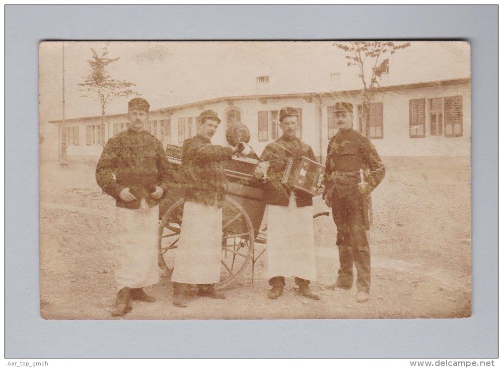 AK CH ZH Kloten 1912-10-02 Feldpost Soldaten Foto Köche ? - Kloten